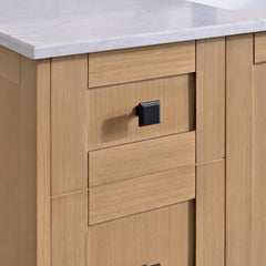Dunblaine 48 Single Vanity - White Oak