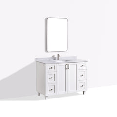 Dunblaine 48 Single Vanity - White