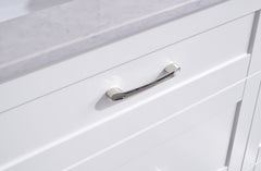 Dunblaine 63 Double Vanity - White