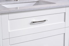 Dunblaine 63 Double Vanity - White