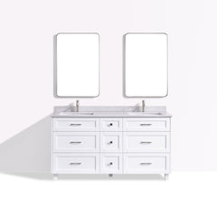 Dunblaine 63 Double Vanity - White