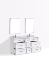 Dunblaine 63 Double Vanity - White