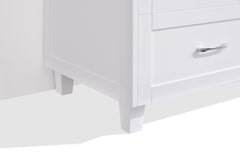 Dunblaine 63 Double Vanity - White