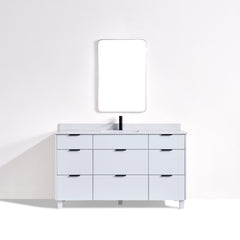 Ivy 60 Single Vanity - Grey