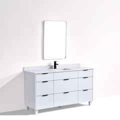 Ivy 60 Single Vanity - Grey
