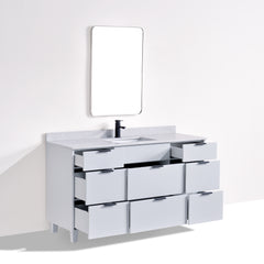 Ivy 60 Single Vanity - Grey