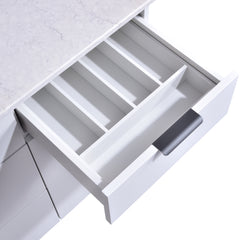 Ivy 60 Single Vanity - Grey