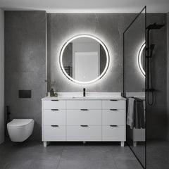 Ivy 60 Single Vanity - White