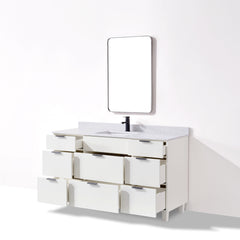 Ivy 60 Single Vanity - White