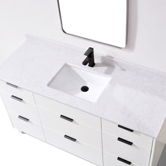 Ivy 60 Single Vanity - White