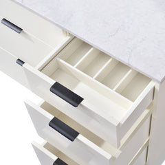 Ivy 60 Single Vanity - White