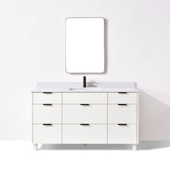 Ivy 60 Single Vanity - White