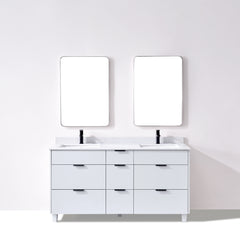 Ivy 63 Double Vanity - Grey