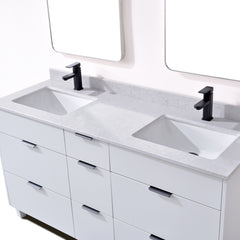 Ivy 63 Double Vanity - Grey