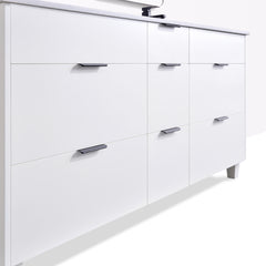 Ivy 63 Double Vanity - White