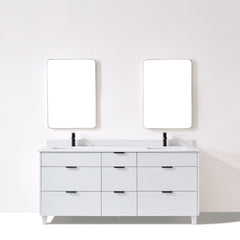 Ivy 72 Double Vanity - Grey