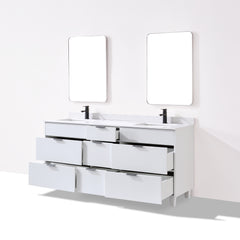 Ivy 72 Double Vanity - Grey