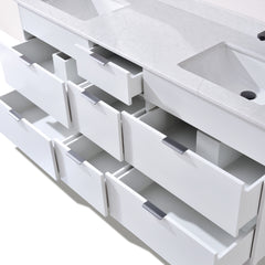 Ivy 72 Double Vanity - Grey