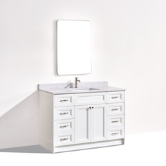 Magna 48 Single Vanity - White