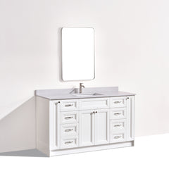 Magna 60 Single Vanity - White