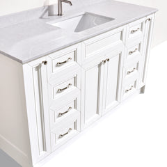 Magna 60 Single Vanity - White