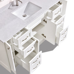 Magna 60 Single Vanity - White