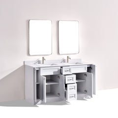 Magna 63 Double Vanity - Grey