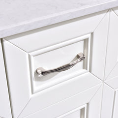 Magna 63 Double Vanity - White