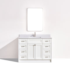 Magna 48 Single Vanity - White