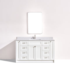 Magna 60 Single Vanity - White