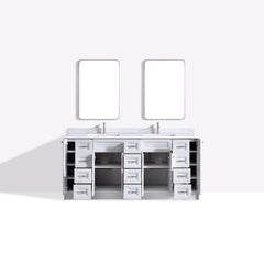 Magna 75 Double Vanity - Grey