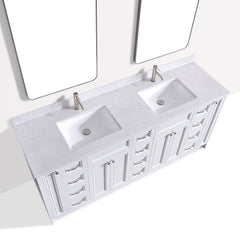 Magna 75 Double Vanity - Grey