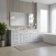 Magna 75 Double Vanity - Grey