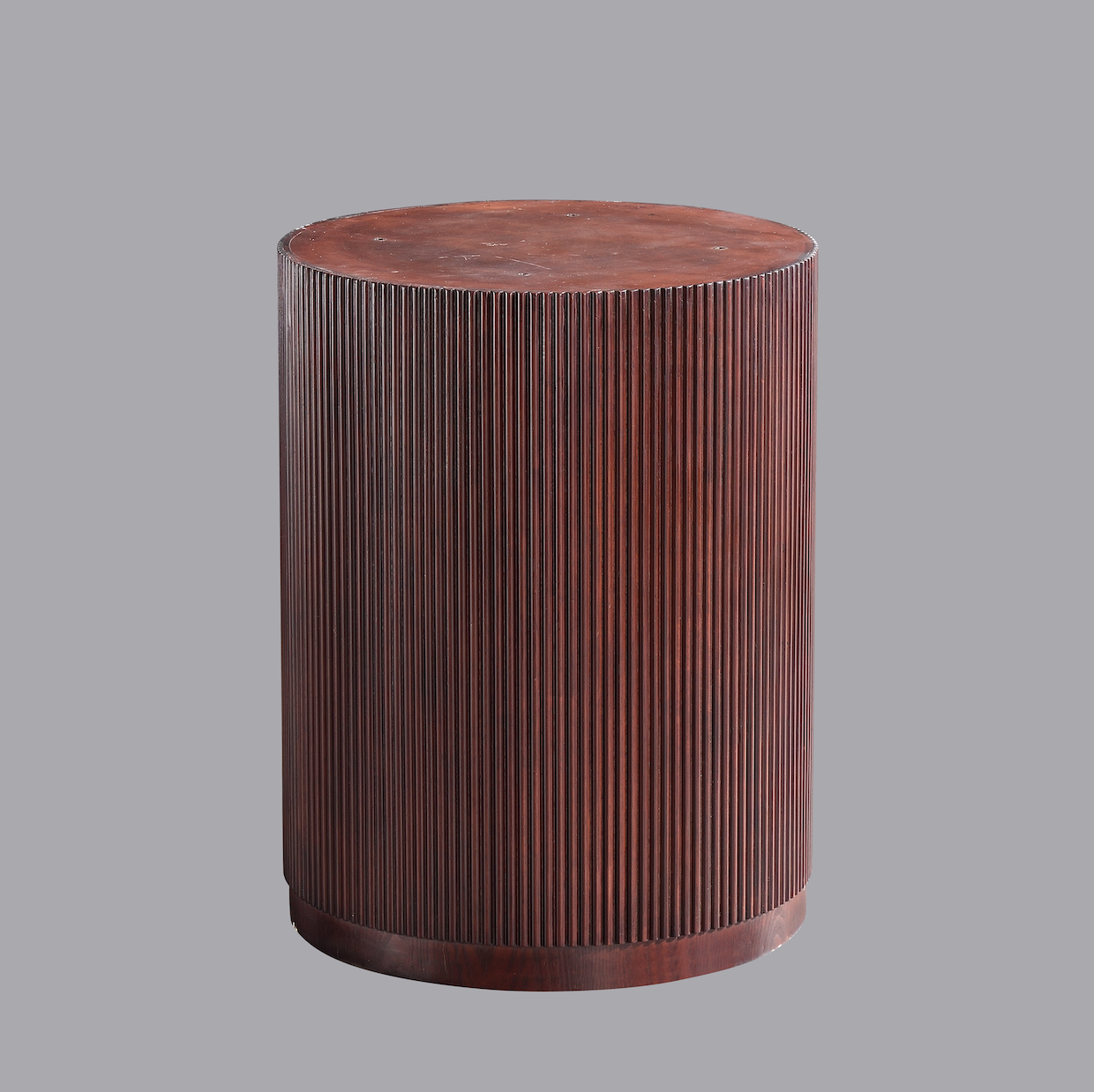 Fluted Timber Base Troy Wooden Round Fluted Base – SLK Home