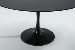 Tulip Table – 52" Round (Black)